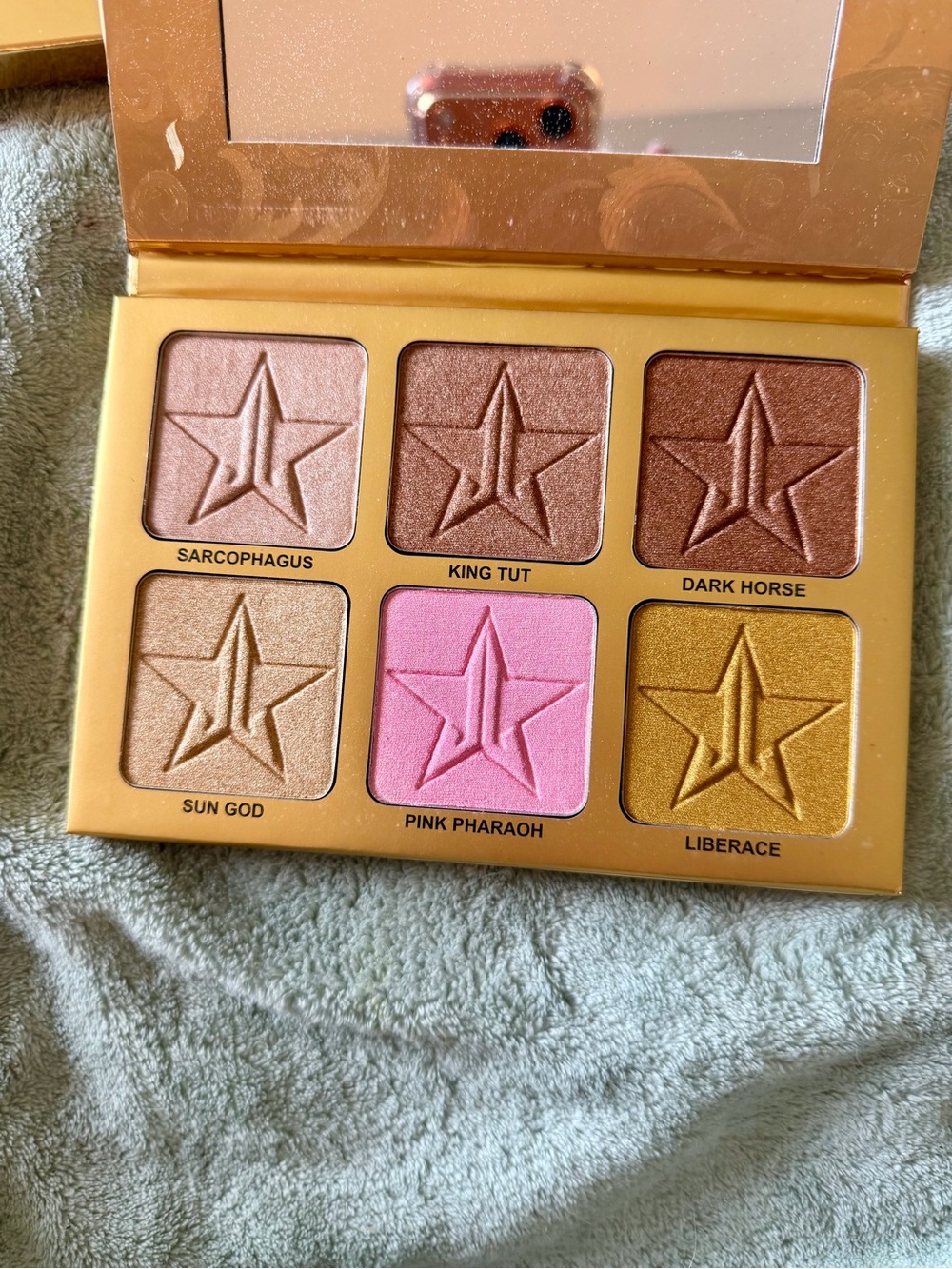 BNIB Jeffree Star 24 Karat Skin Frost Pro Palette 10 Year Anniversary
